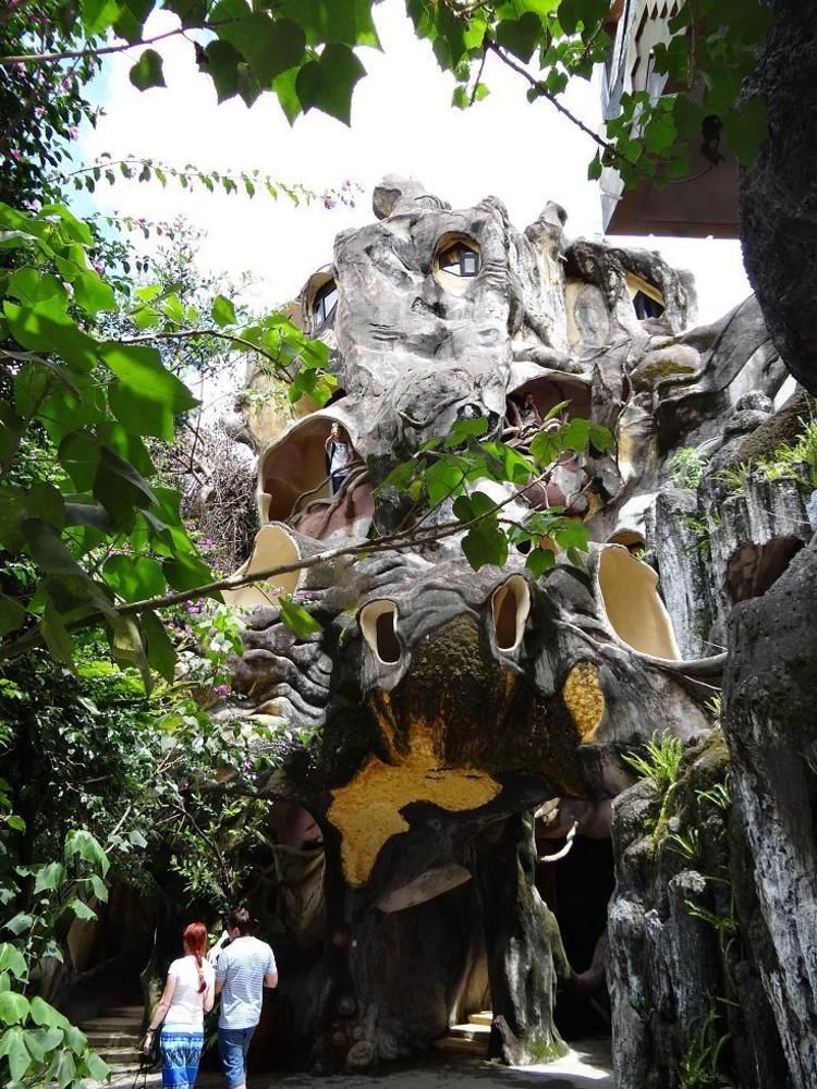 Crazy House Villa Dalat Exteriör bild